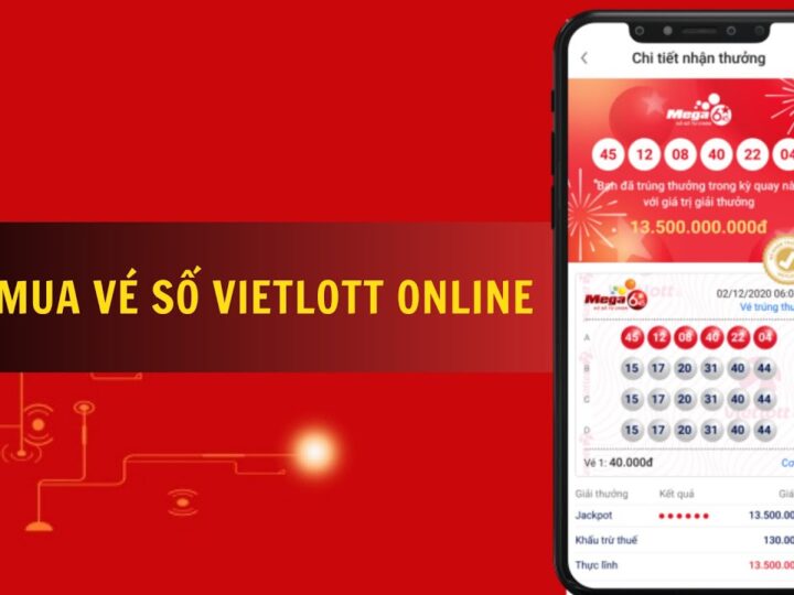Mua vé số Vietlott online qua app ví điện tử VNPT